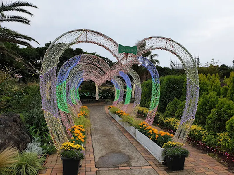 Jeju herb garden
