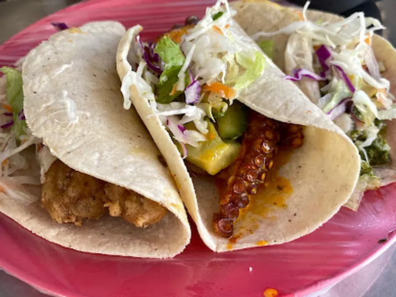 Tacos De Mariscos Garlapago Tacolini