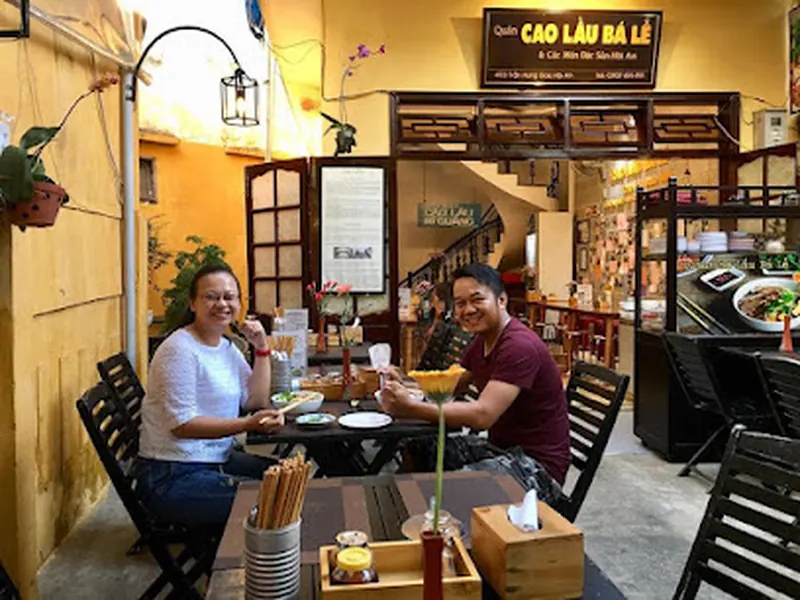 Quán Cao lầu Bá Lễ - Quán Cao Lầu ngon tại Hội An